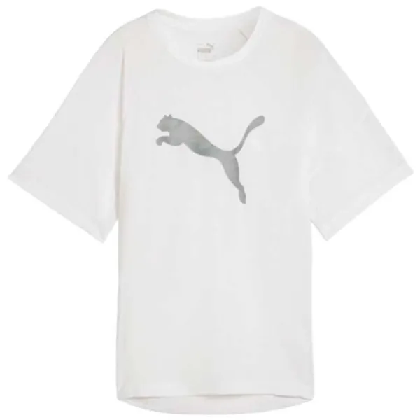 Tricou pentru femei Puma Evostripe Graphic Tee 35% viscoză/ White photo 1