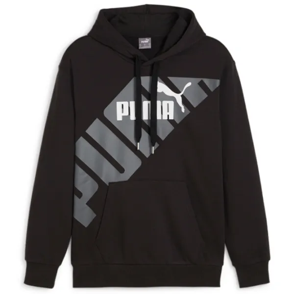 Толстовка для мужчин Puma Power Graphic Hoodie Tr Прямой/ Черный photo 1