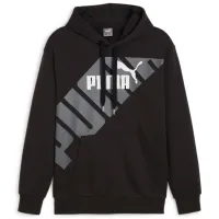 Толстовка для мужчин Puma Power Graphic Hoodie Tr Прямой/ Черный