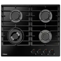 Plită încorporabilă pe gaz Hansa BHKS671830 Vitroceramică/ Black