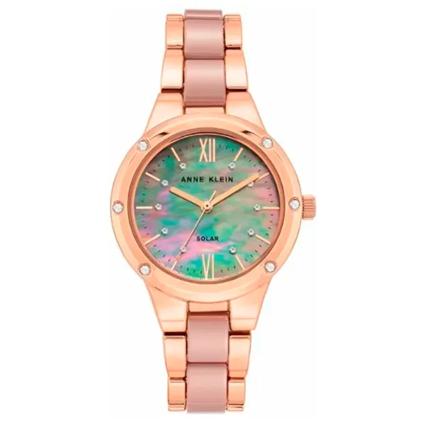 Ceas de mână pentru femei ANNE KLEIN AK/ 3758TPRG Cuarț/ 34 mm photo 1 Ceas de mână pentru femei ANNE KLEIN AK/ 3758TPRG Cuarț/ 34 mm photo 1