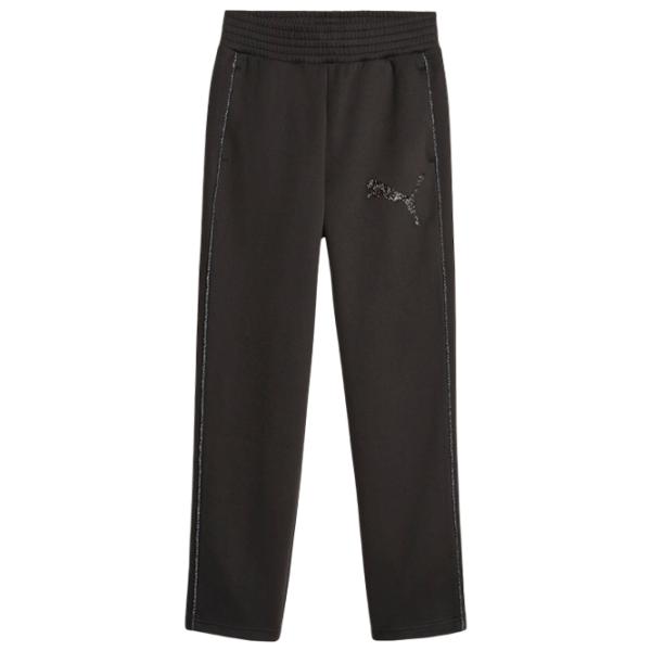 Pantaloni spotivi pentru femei Puma Swarovski Crystals T7 High Waist Pants M/ Black photo 1