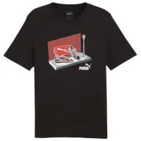 Футболка для мужчин Puma Graphics Sneaker Box Tee 100% хлопок/ Черный