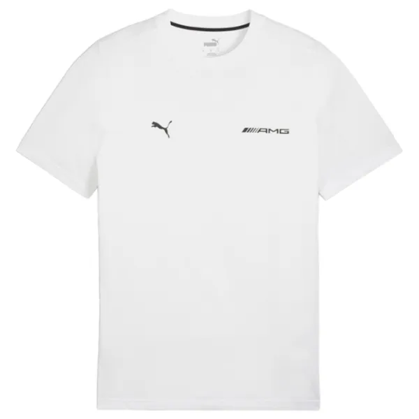 Футболка для мужчин Puma Amg Graphic Tee 100% хлопок/ Белый photo 1