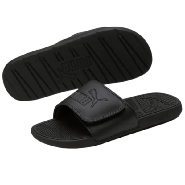 Șlapi pentru bărbați Puma Cool Cat 2.0 V 40.5/ Black photo 1