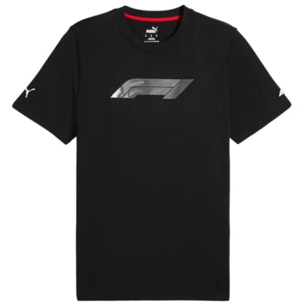Футболка для мужчин Puma F1 Logo Graphic Tee 100% хлопок/ Черный photo 1
