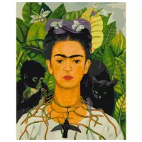Картина по номерам BrushMe Фрида Кало. Автопортрет 50 x 40 см/ Вертикальная