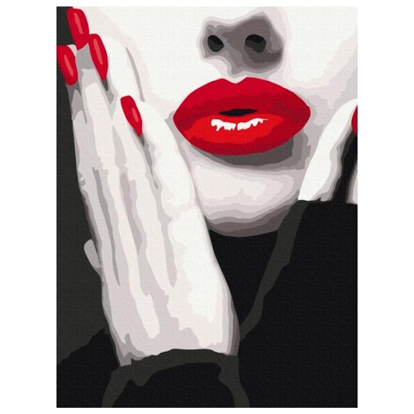 Картина по номерам BrushMe Еффектный красный 40 x 30 cm/ Вертикальная photo 1 Картина по номерам BrushMe Еффектный красный 40 x 30 cm/ Вертикальная photo 1