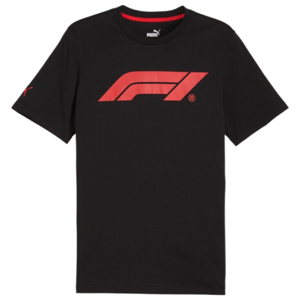 Футболка для мужчин Puma F1 Ess Logo Tee 100% хлопок/ Черный photo 1