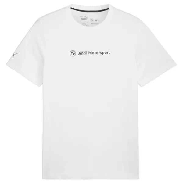 Футболка для мужчин Puma Bmw Mms (Logo) Graphic Tee 100% хлопок/ Белый photo 1