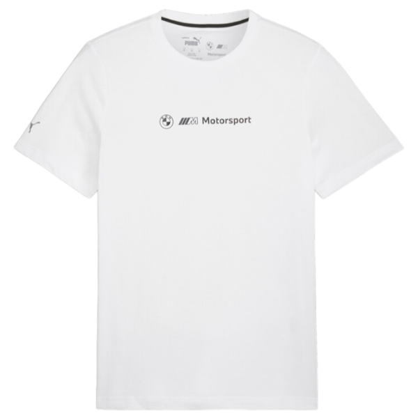 Футболка для мужчин Puma Bmw Mms (Logo) Graphic Tee 100% хлопок/ Белый photo 1