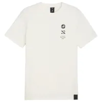 Tricou pentru bărbați Puma X Staple Graphic Tee 100% bumbac/ Warm White