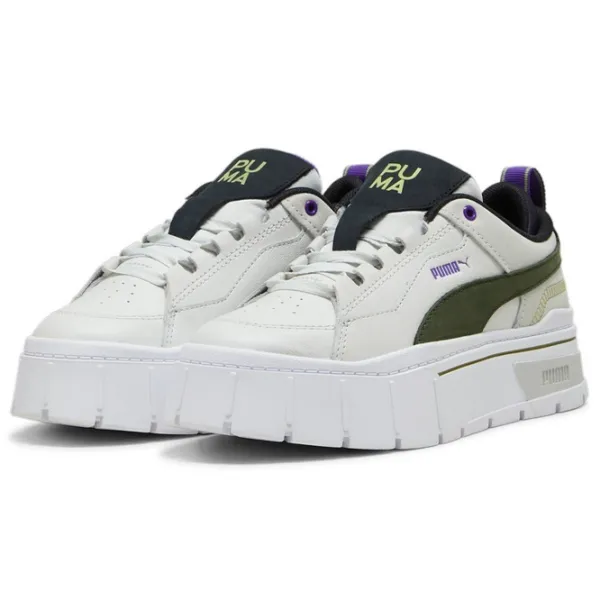 Кеды для женщин Puma Mayze Stack Xpl Infuse Wns Осень - Зима/ Серый photo 1