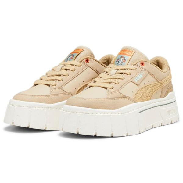 Кеды для женщин Puma Mayze Stack Re:Place Wns Осень - Зима/ Бежевый photo 1