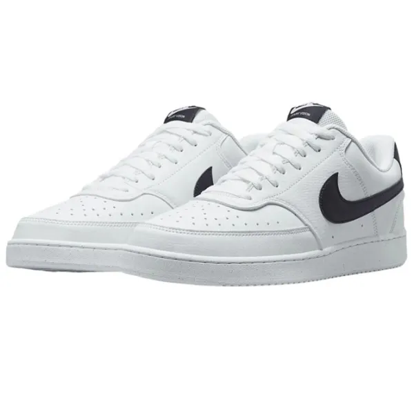 Ghete pentru bărbați Nike Court Vision Low Nn 42 / White Black photo 1