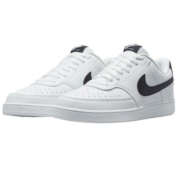 Ghete pentru bărbați Nike Court Vision Low Nn 42 / White Black photo 1