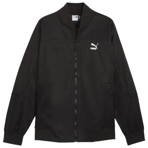 Scurtă pentru bărbați Puma Classics Seasonal Bomber Demisezon/ Black photo 1 Scurtă pentru bărbați Puma Classics Seasonal Bomber Demisezon/ Black photo 1
