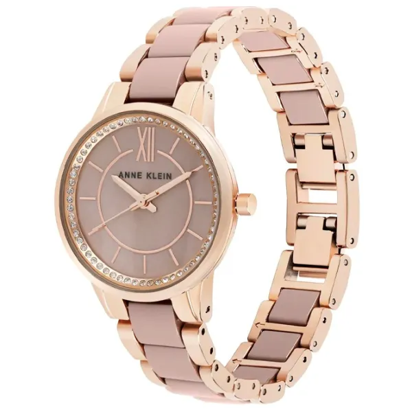 Ceas de mână pentru femei ANNE KLEIN AK/ 3344TPRG Cuarț/ 32 mm photo 1 Ceas de mână pentru femei ANNE KLEIN AK/ 3344TPRG Cuarț/ 32 mm photo 1