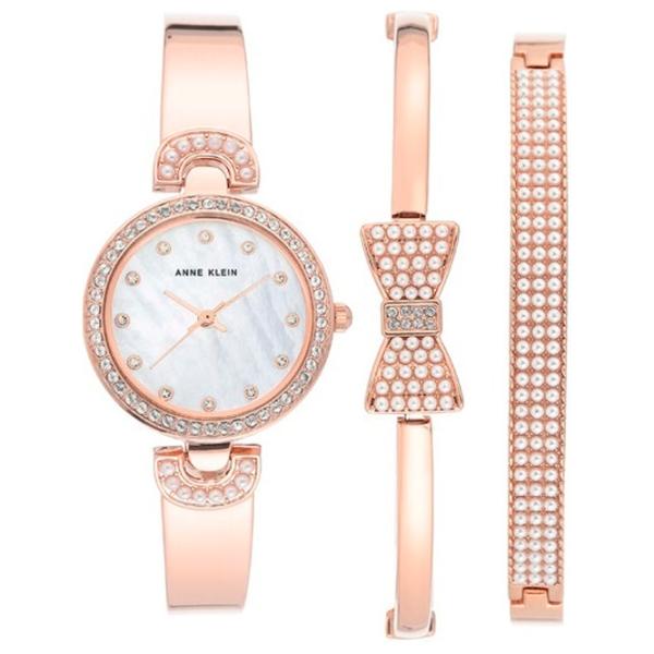 Ceas de mână pentru femei ANNE KLEIN AK/ 3466RGST Cuarț/ 28 mm photo 1 Ceas de mână pentru femei ANNE KLEIN AK/ 3466RGST Cuarț/ 28 mm photo 1