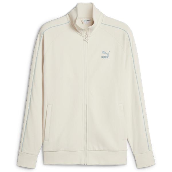 Hanorac pentru bărbați Puma T7 Track Jacket Dk Drept/ White photo 1