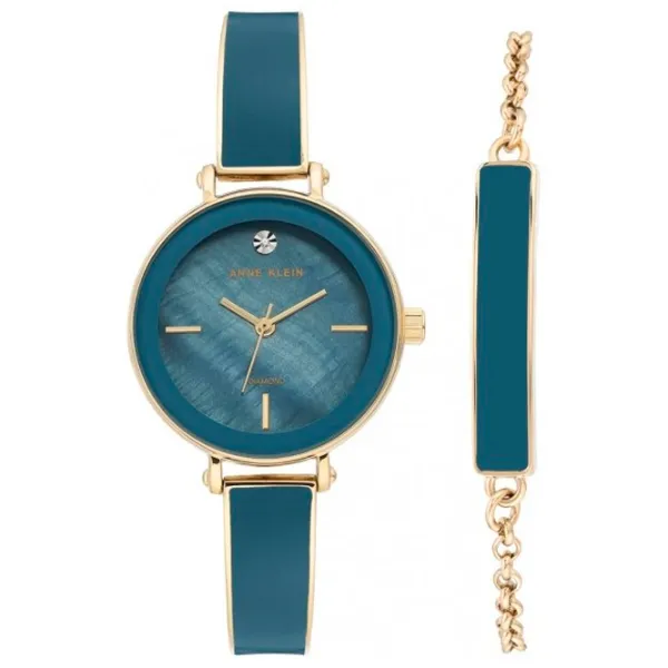 Ceas de mână pentru femei ANNE KLEIN AK/ 3620BLST Cuarț/ 30 mm photo 1
