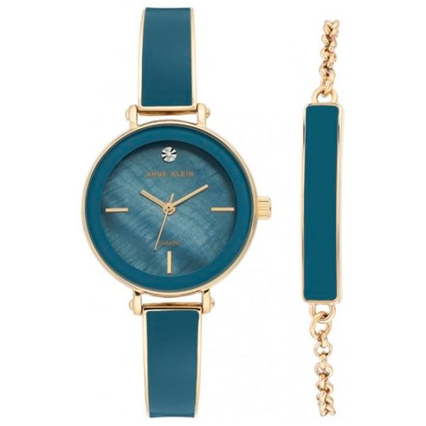 Ceas de mână pentru femei ANNE KLEIN AK/ 3620BLST Cuarț/ 30 mm photo 1