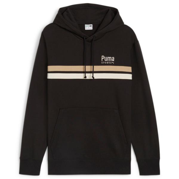 Hanorac pentru bărbați Puma Team Hoodie Tr Drept/ Black photo 1