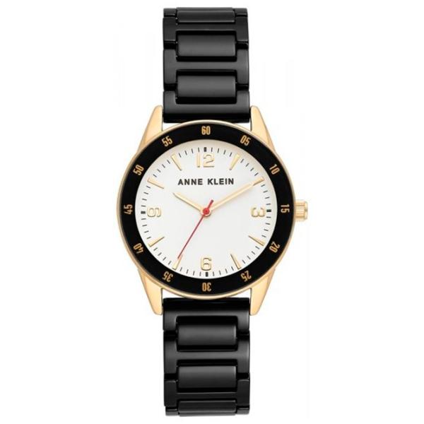 Ceas de mână pentru femei ANNE KLEIN AK/ 3658GPBK Cuarț/ 33 mm photo 1 Ceas de mână pentru femei ANNE KLEIN AK/ 3658GPBK Cuarț/ 33 mm photo 1
