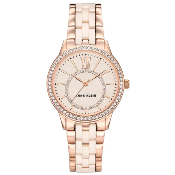 Ceas de mână pentru femei ANNE KLEIN AK/ 3672LPRG Cuarț/ 32 mm photo 1 Ceas de mână pentru femei ANNE KLEIN AK/ 3672LPRG Cuarț/ 32 mm photo 1