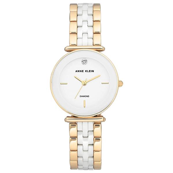 Ceas de mână pentru femei ANNE KLEIN AK/ 3158WTGB Cuarț/ 30 mm photo 1 Ceas de mână pentru femei ANNE KLEIN AK/ 3158WTGB Cuarț/ 30 mm photo 1