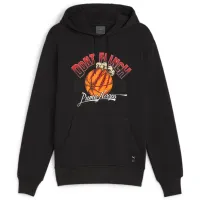 Hanorac pentru bărbați Puma Graphic Booster Hoodie Drept/ Black