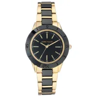 Ceas de mână pentru femei ANNE KLEIN AK/ 3160BKGB Cuarț/ 34 mm
