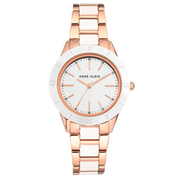 Ceas de mână pentru femei ANNE KLEIN AK/ 3160WTRG Cuarț/ 34 mm photo 1 Ceas de mână pentru femei ANNE KLEIN AK/ 3160WTRG Cuarț/ 34 mm photo 1