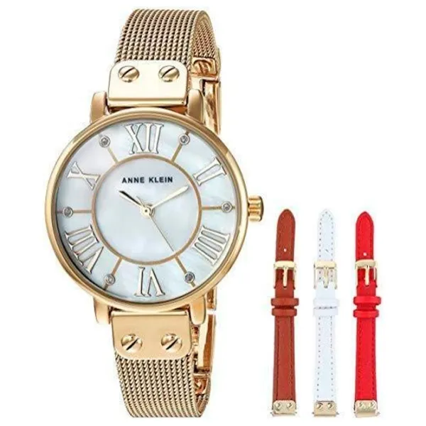 Ceas de mână pentru femei ANNE KLEIN AK/ 3180GBST Cuarț/ 30 mm photo 1 Ceas de mână pentru femei ANNE KLEIN AK/ 3180GBST Cuarț/ 30 mm photo 1