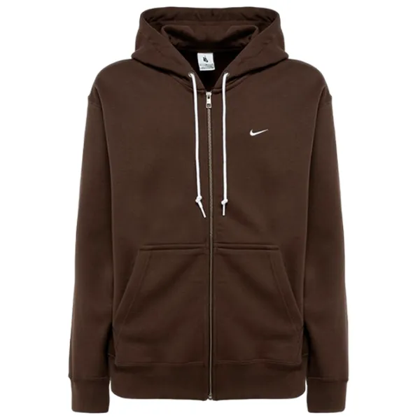 Hanorac pentru bărbați Nike Solo Swoosh Hw Fz Drept/ Brown photo 1
