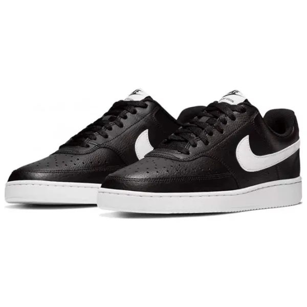 Кеды для мужчин Nike Court Vision Low Nn 44 / Black White photo 1