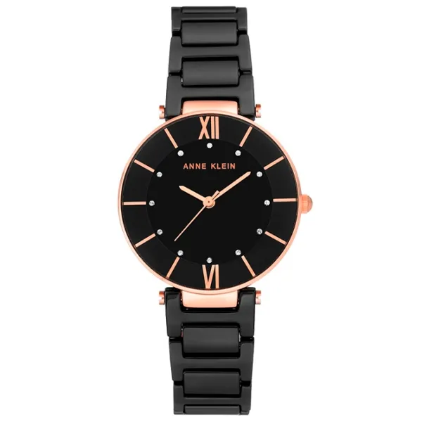 Ceas de mână pentru femei ANNE KLEIN AK/ 3266BKRG Cuarț/ 32 mm photo 1 Ceas de mână pentru femei ANNE KLEIN AK/ 3266BKRG Cuarț/ 32 mm photo 1