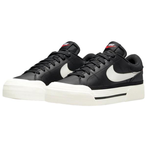 Ghete pentru femei Nike Court Legacy Lift Primăvară - vară/ Black photo 1