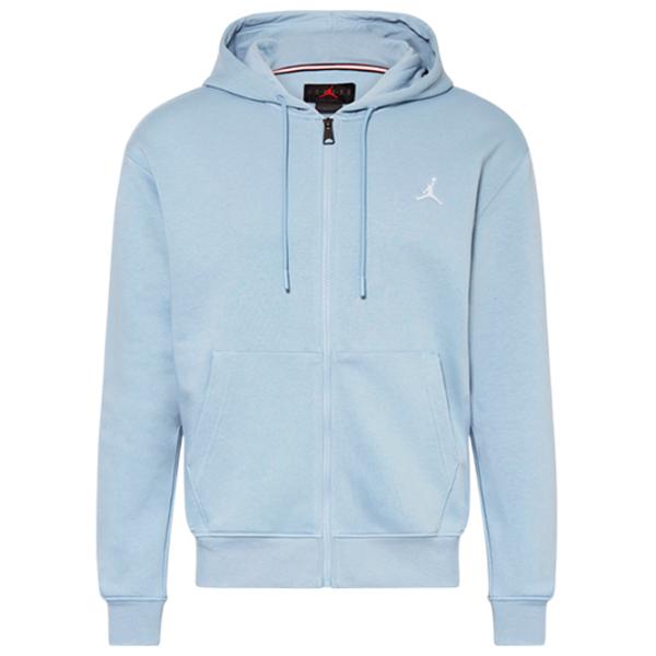 Толстовка для мужчин Nike Jordan Essentials Full-Zip Fleece Hoodie Прямой/ Синий photo 1
