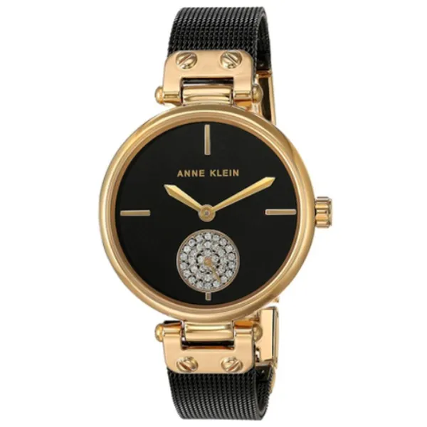 Наручные часы для женщин ANNE KLEIN AK/ 3001BKBK Кварцевый/ 34 мм photo 1 Наручные часы для женщин ANNE KLEIN AK/ 3001BKBK Кварцевый/ 34 мм photo 1