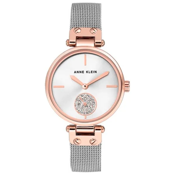 Ceas de mână pentru femei ANNE KLEIN AK/ 3001SVRT Cuarț/ 34 mm photo 1 Ceas de mână pentru femei ANNE KLEIN AK/ 3001SVRT Cuarț/ 34 mm photo 1