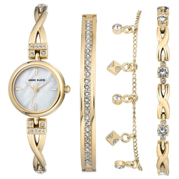 Ceas de mână pentru femei ANNE KLEIN AK/ 3082GPST Cuarț/ 22 mm photo 1 Ceas de mână pentru femei ANNE KLEIN AK/ 3082GPST Cuarț/ 22 mm photo 1