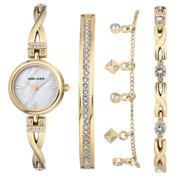 Ceas de mână pentru femei ANNE KLEIN AK/ 3082GPST Cuarț/ 22 mm photo 1 Ceas de mână pentru femei ANNE KLEIN AK/ 3082GPST Cuarț/ 22 mm photo 1