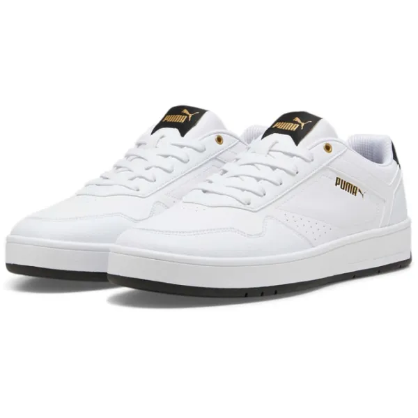 Ghete pentru bărbați Puma Court Classic 40 / White photo 1