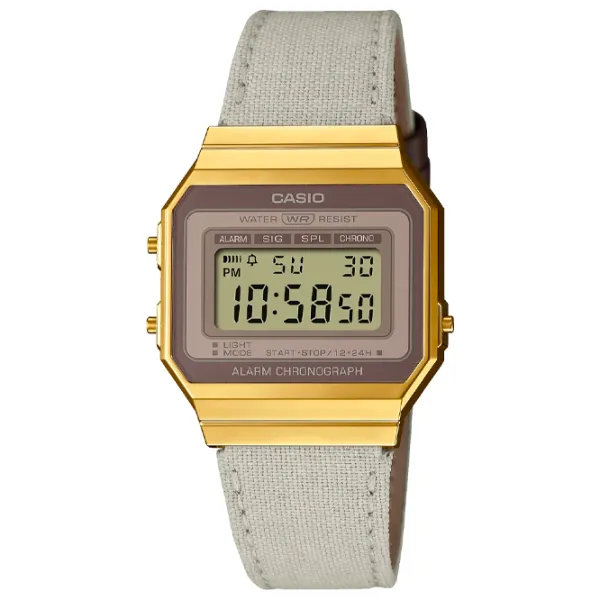Ceas de mână pentru bărbați Casio A-700WEGL-7A Cuarț/ 38 x 36 mm photo 1 Ceas de mână pentru bărbați Casio A-700WEGL-7A Cuarț/ 38 x 36 mm photo 1