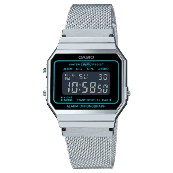 Наручные часы унисекс Casio A-700WEMS-1B Кварцевый/ 38 x 36 мм photo 1 Наручные часы унисекс Casio A-700WEMS-1B Кварцевый/ 38 x 36 мм photo 1