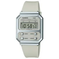Ceas de mână unisex Casio A-100WEF-8A Cuarț/ 41 x 33 mm