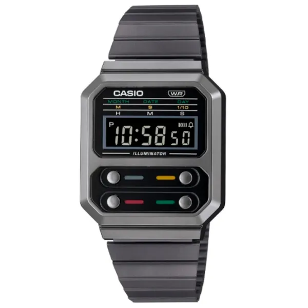 Ceas de mână unisex Casio A-100WEGG-1A Cuarț/ 41 x 33 mm photo 1 Ceas de mână unisex Casio A-100WEGG-1A Cuarț/ 41 x 33 mm photo 1