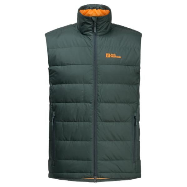 Жилет для мужчин Jack Wolfskin Ather Down M/ Оливковый photo 1