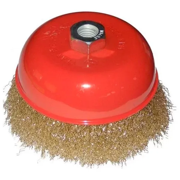 Perie cupă din sârmă ondulată MPN 42520 75 mm photo 1